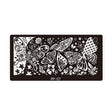 Butterfly Dream Nail Art Printed Steel Plate(E084-7) - free shipping - PMC Jewellery - Order now!