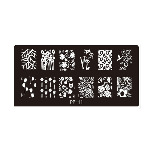 Butterfly Dream Nail Art Printed Steel Plate(E084-11)