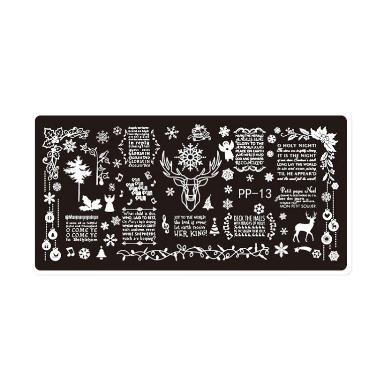 Butterfly Dream Nail Art Printed Steel Plate(E084-13)