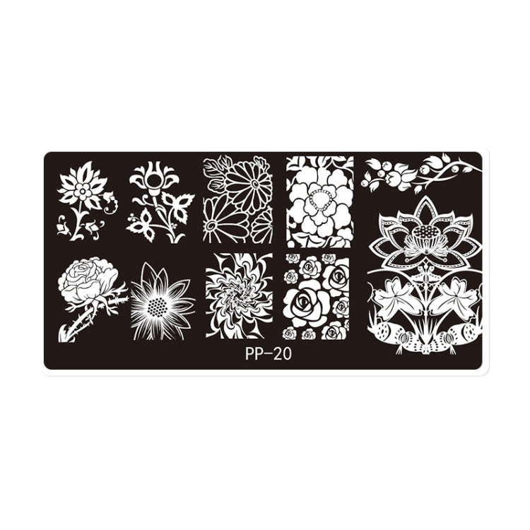 Butterfly Dream Nail Art Printed Steel Plate(E084-20)