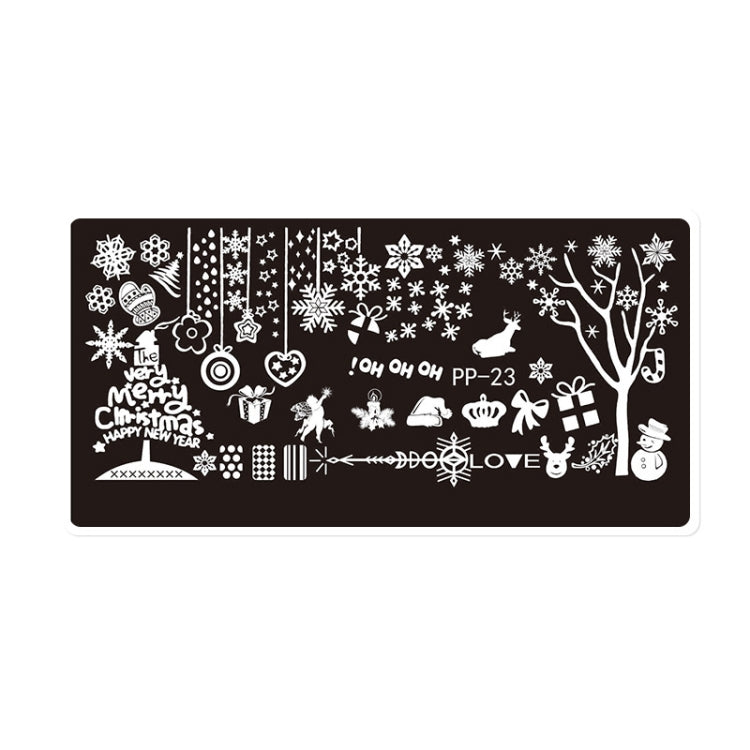 Butterfly Dream Nail Art Printed Steel Plate(E084-23)