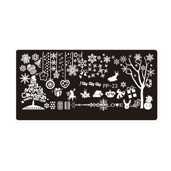 Butterfly Dream Nail Art Printed Steel Plate(E084-23)