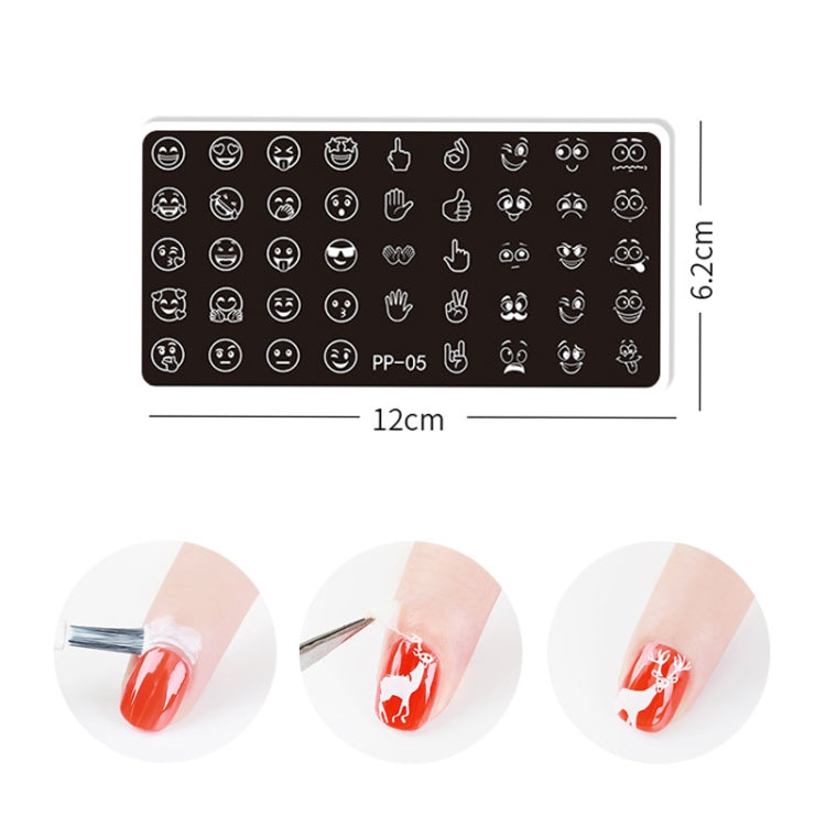 Butterfly Dream Nail Art Printed Steel Plate(E084-14)