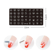 Butterfly Dream Nail Art Printed Steel Plate(E084-14)