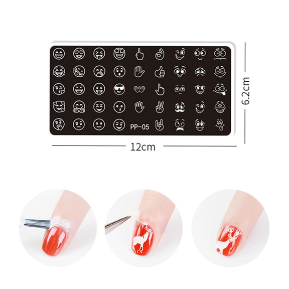 Butterfly Dream Nail Art Printed Steel Plate(E084-21)