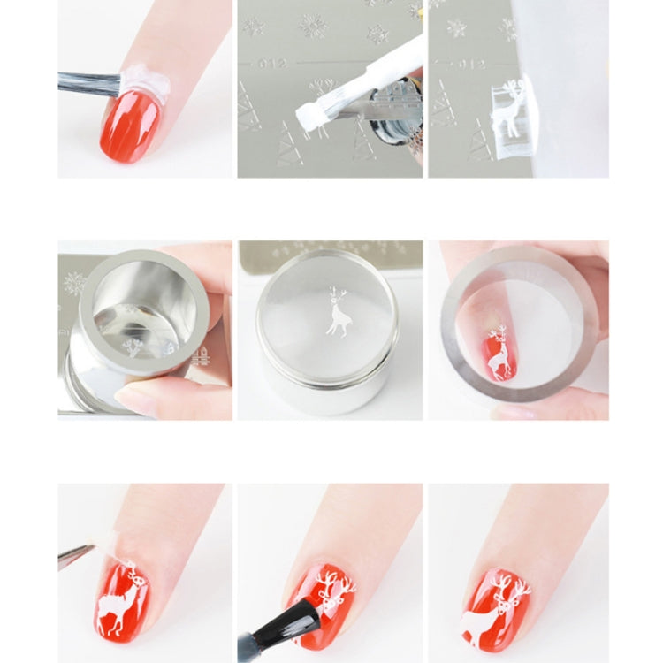 Butterfly Dream Nail Art Printed Steel Plate(E084-14)