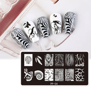 Butterfly Dream Nail Art Printed Steel Plate(E084-23)
