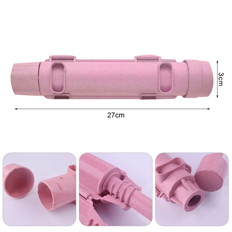Home Circular Barrel Sushi Model DIY Sushi Tool(Wheat Apricot)
