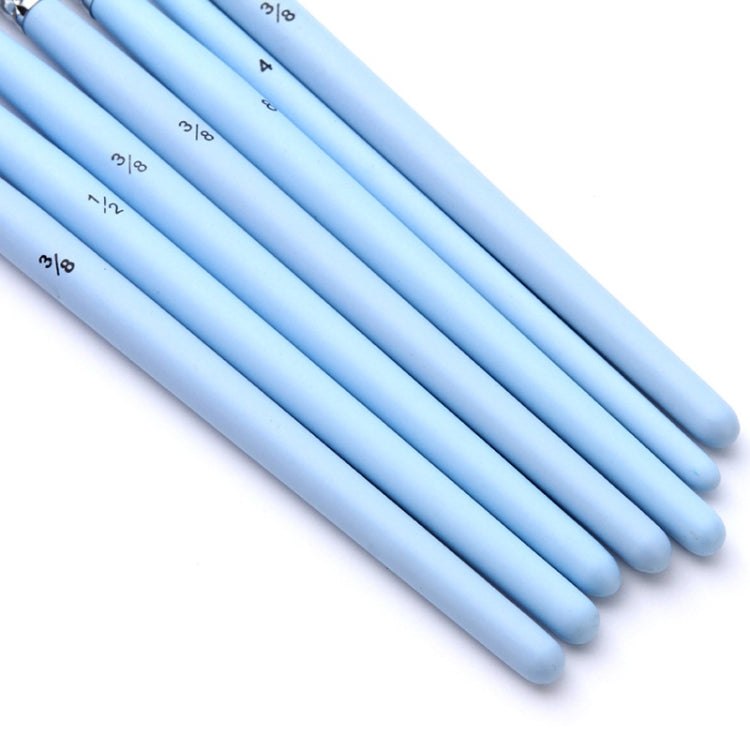 18 In 1 Multipurpose Nylon Hair Watercolor Paintbrush Acrylic Paintbrush(Dark Blue)
