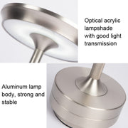 Rechargeable Desk Lamp Removable Desk Lamp Bar Atmosphere Night Light(Gold)