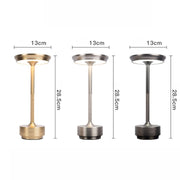 Rechargeable Desk Lamp Removable Desk Lamp Bar Atmosphere Night Light(Gold)