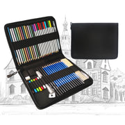 51pcs/set Sketch Color Pencil Set Art Student Drawing Kit