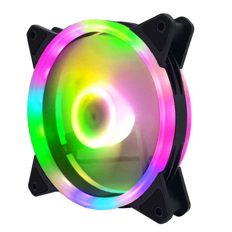 Computer CPU RGB luminous Radiator 7 Fans+Remote Control