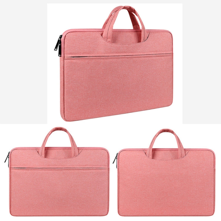ST01 Large-Capacity Water-resistant Shock-Absorbing Laptop Handbag, Size: 13.3 inches(Grey)