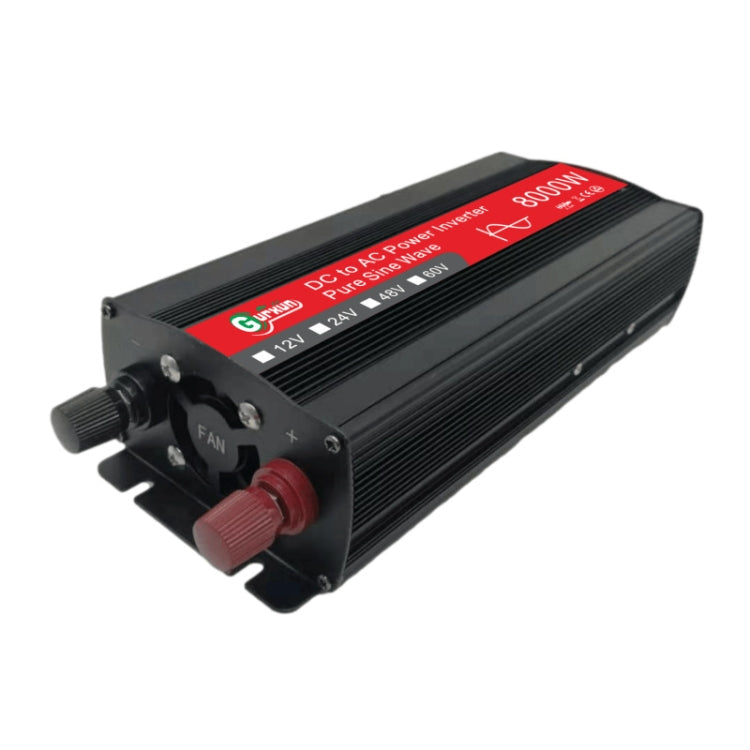 Gurxun 8000W High Power Household Car Sine Wave Inverter, Specification: 60V To 220V