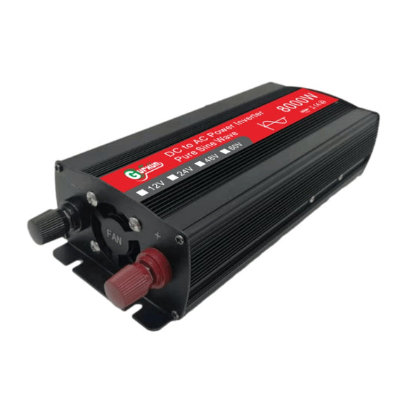 Gurxun 8000W High Power Household Car Sine Wave Inverter, Specification: 60V To 220V