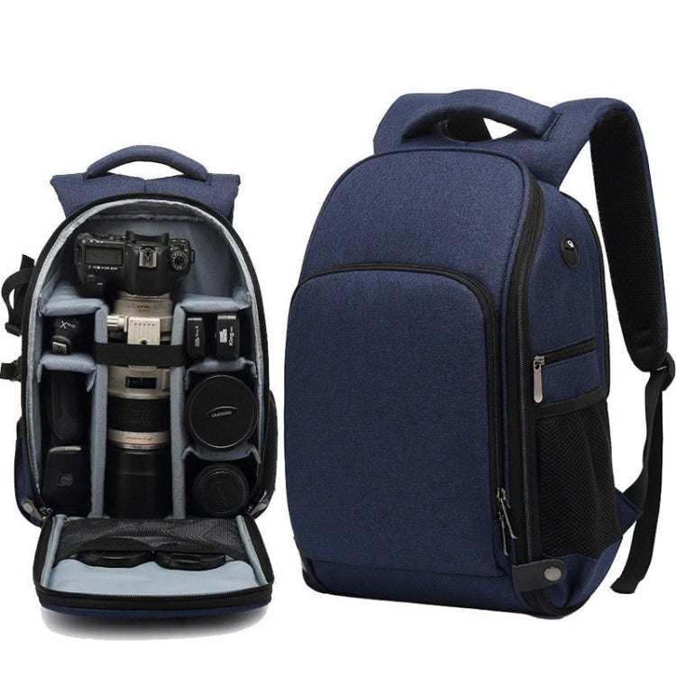 Cationic SLR Backpack Water-resistant Photography Backpack with Headphone Cable Hole(Red)