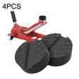 4PCS Automobile Universal Jack Bracket Rubber Support Block - Car Jacks by PMC TechLife | Online Shopping South Africa | PMC TechLife