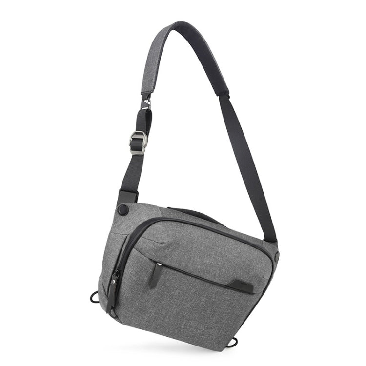 Portable Water-resistant Photography SLR Camera Messenger Bag, Color: 3L Light Gray