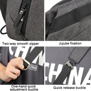 Portable Water-resistant Photography SLR Camera Messenger Bag, Color: 3L Light Gray