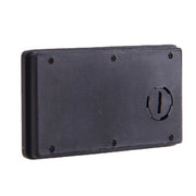 C33 Mini Home Car Electronic Clock With Hook And Loop Fastener(Black)