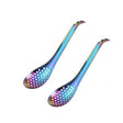 2 PCS 304 Stainless Steel Small Caviar Colander Molecular Cooking Spoon, Color: Colored - Gadgets by PMC TechLife | Online Shopping South Africa | PMC TechLife | Buy Now Pay Later Mobicred