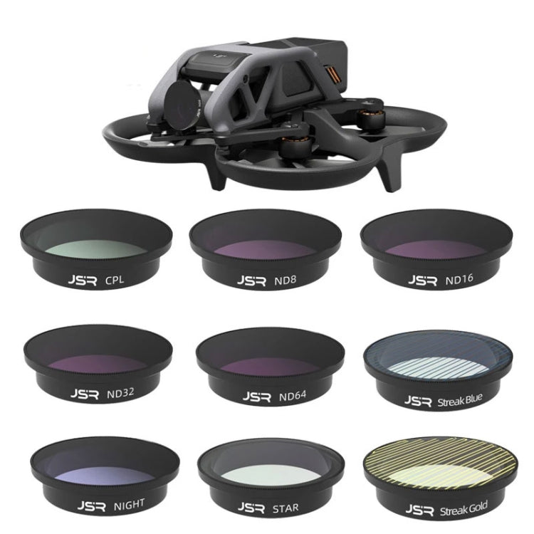 JSR  Drone Filter Lens Filter For DJI Avata,Style: Brushed Gold