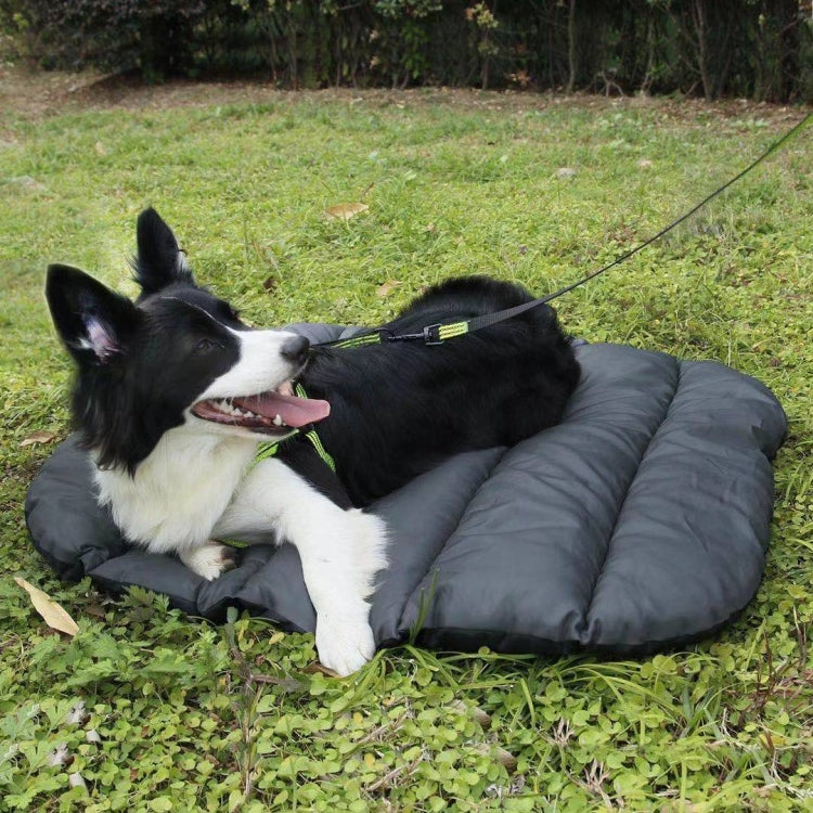 Pet Outdoor Water-resistant Cushion Camping Cats And Dog Sleeping Pad, Size: Small 80x70cm(Grey)