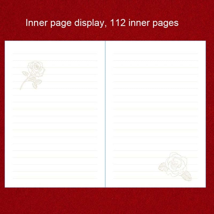 B6 PU Leather Retro Password Book With Lock Diary Hand Book(Blue)