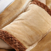 5V USB Electric Blanket Multi-functional Hand Warmer Knee Pad Flannel  Blanket 60x80cm(Camel)