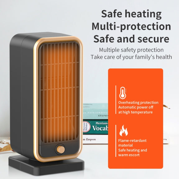 Household Fast Heating Shaking Head Electric Heater Thermostatic Heaters, Spec: EU Plug