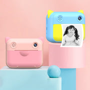 CP01 2.4 Inch HD Screen Kids Toy Thermal Printing Camera no Memory Card(Pink)