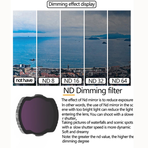 JSR  Adjustable Filter For DJI Avata,Style: ND64