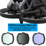 JSR  Adjustable Filter For DJI Avata,Style: 6 In1 UV CPL ND8/16/32/64