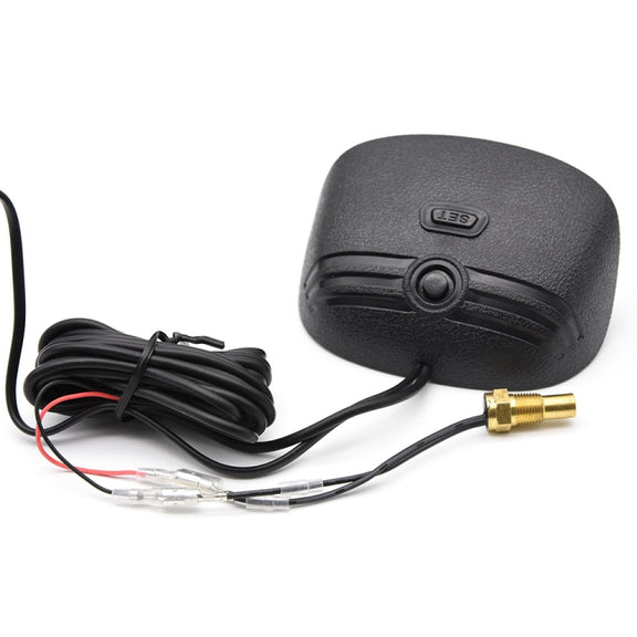 Agricultural Vehicle Car Modification Instrument, Style: Water Temperature (21mm) With Voltage