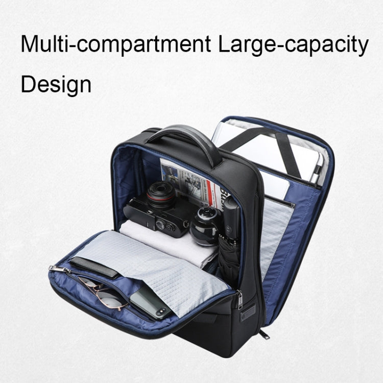 Bopai 61-120621A Outdoor Water-resistant Laptop Backpack with USB Charging Port, Spec: Regular Version
