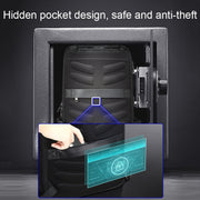 Bopai 61-120621A Outdoor Water-resistant Laptop Backpack with USB Charging Port, Spec: Regular Version