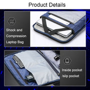 Bopai 61-120621A Outdoor Water-resistant Laptop Backpack with USB Charging Port, Spec: Regular Version