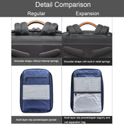 Bopai 61-120691A Water-resistant Anti-theft Laptop Backpack with USB Charging Hole, Spec: Regular Version