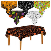 Christmas Halloween Party Event Decoration Tablecloth(Red Snowman)
