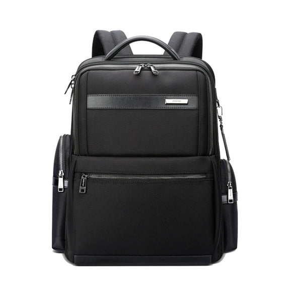 Bopai 61-86611 Multifunctional Wear-resistant Anti-theft Laptop Backpack with USB Charging Hole(Black)
