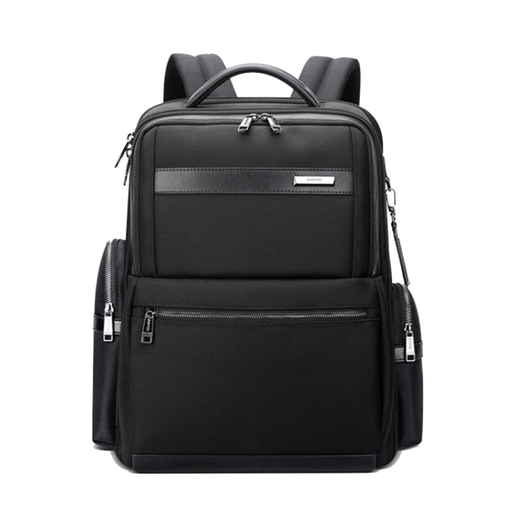 Bopai 61-86611 Multifunctional Wear-resistant Anti-theft Laptop Backpack with USB Charging Hole(Black)