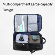 Bopai 61-86611 Multifunctional Wear-resistant Anti-theft Laptop Backpack with USB Charging Hole(Black)