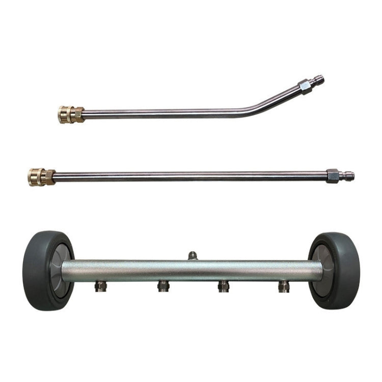 Car Chassis Washe 1/4 Quickly Inserts Road Cleaning Brush(Grey)