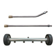 Car Chassis Washe 1/4 Quickly Inserts Road Cleaning Brush(Grey) - Car Washer & Accessories by PMC TechLife | Online Shopping South Africa | PMC TechLife | Buy Now Pay Later Mobicred