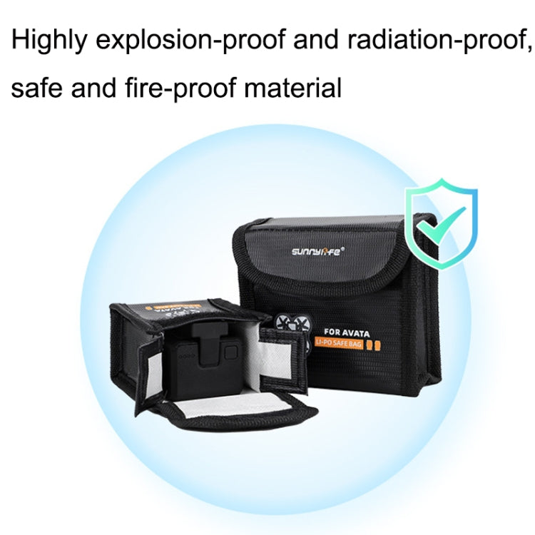 Sunnylife AT-DC478 Put 2 Batteries Battery Explosion-proof Bag For DJI Avata