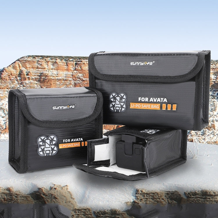 Sunnylife AT-DC478 Put 2 Batteries Battery Explosion-proof Bag For DJI Avata