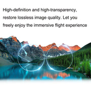 2 Pairs Sunnylife AT-BHM476 HD Explosion-proof Film Glasses Protector For DJI Goggles 2
