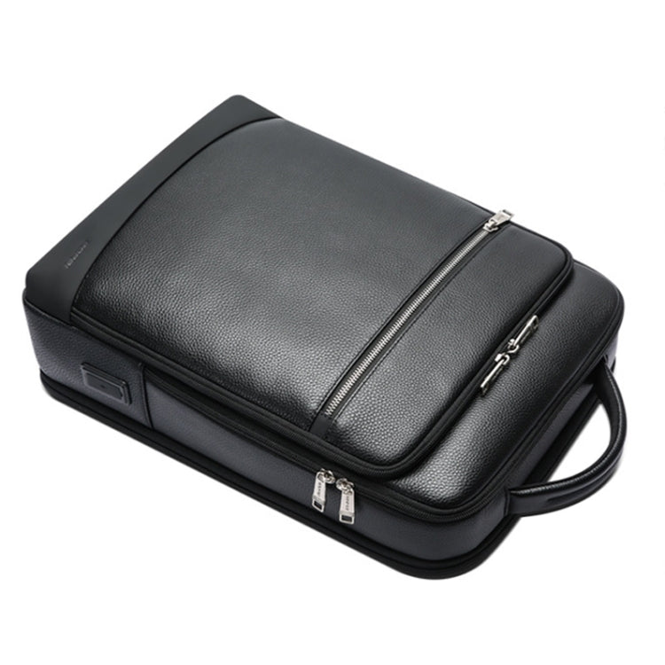 Bopai 61-121561 Multifunctional Anti-theft Laptop Business Backpack with USB Charging Hole(Black)