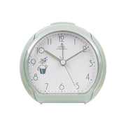 Cute Children Small Alarm Clock Bedside Night Light Clock(A306 Green)